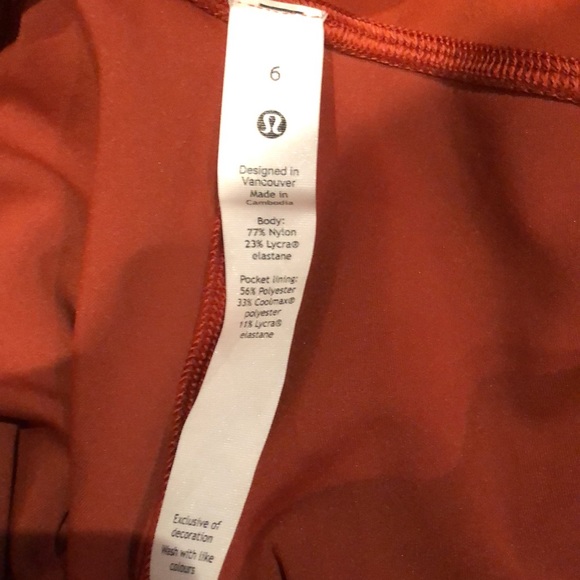 lulu lemon 28” leggings - Picture 4 of 4